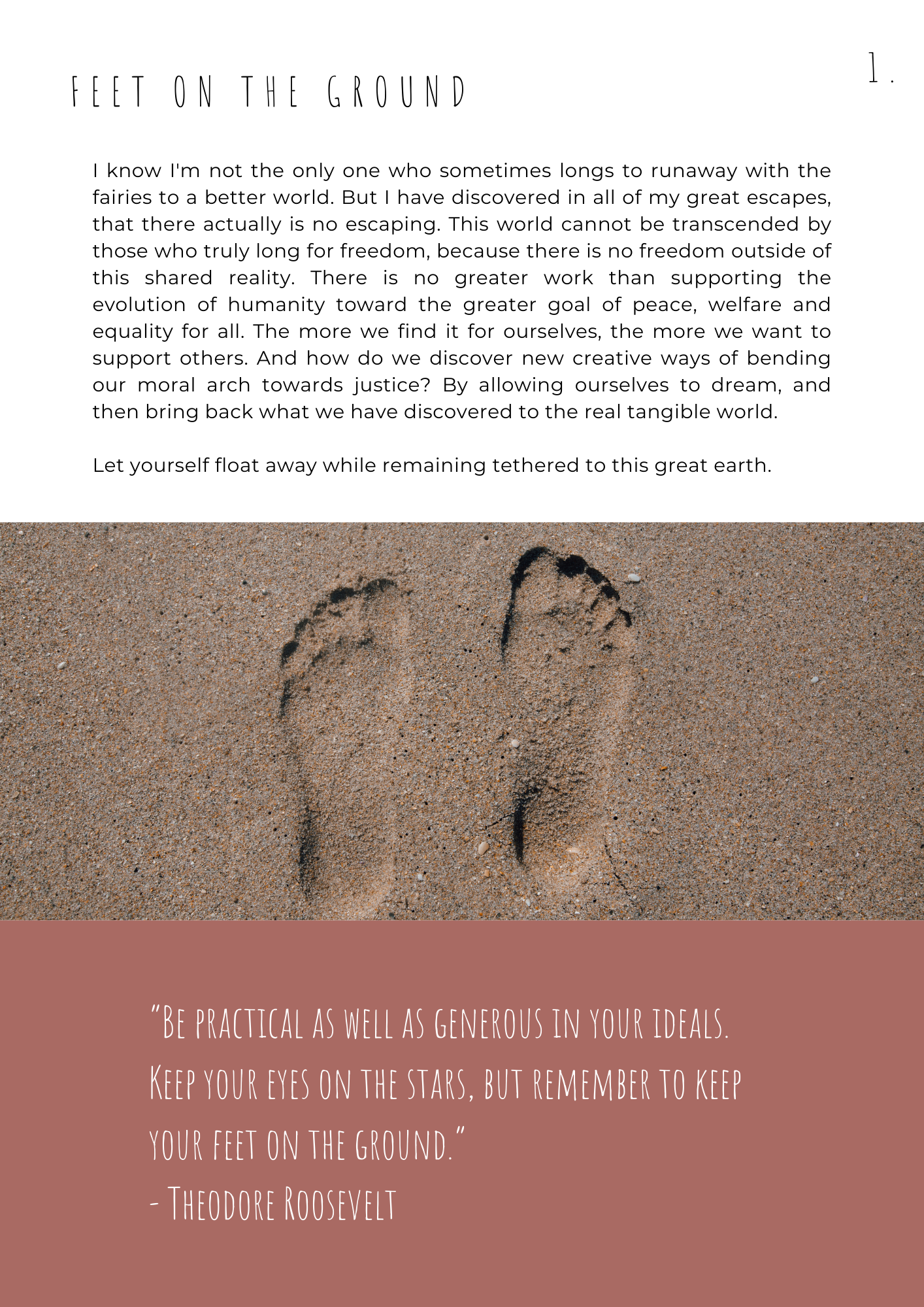 FOUNDATIONS | A Journal For Grounding