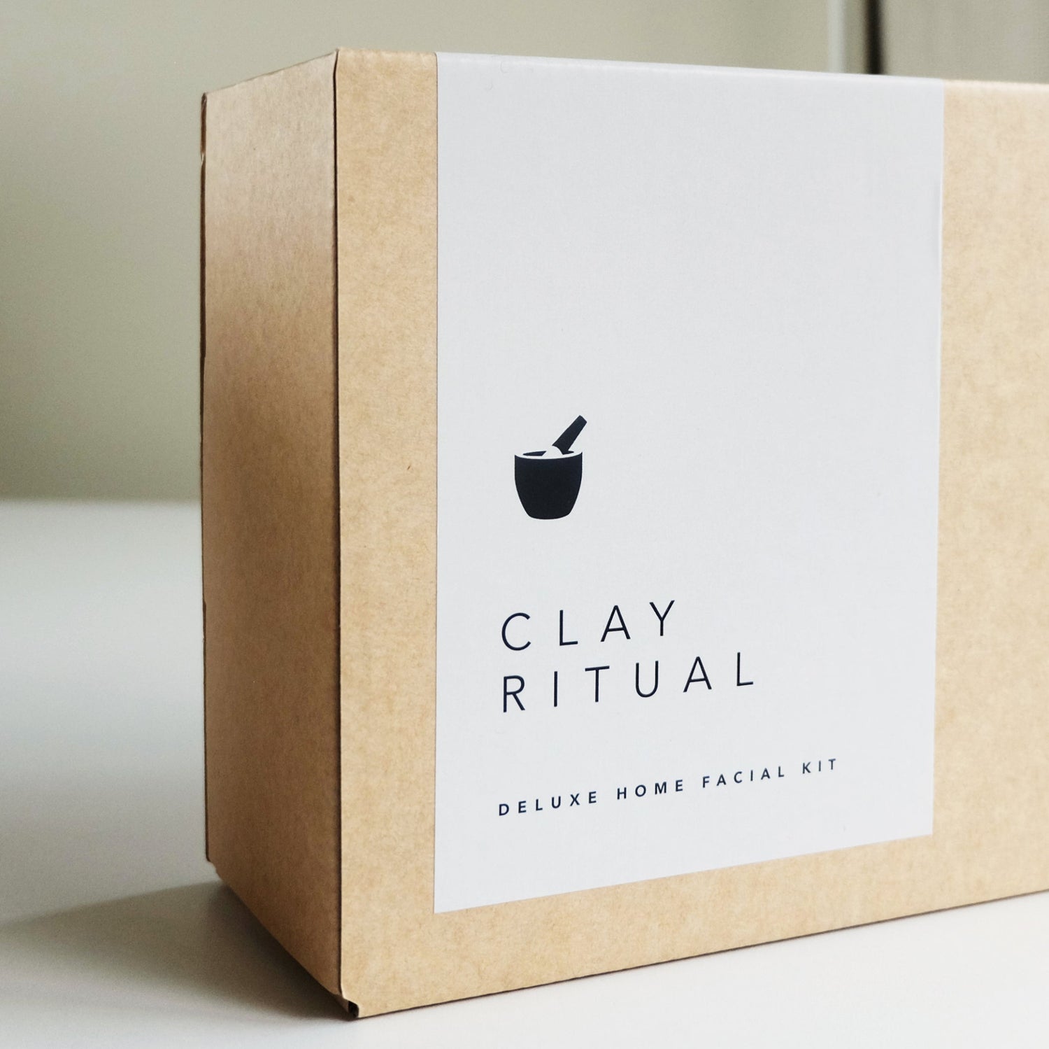 CLAY RITUAL - Deluxe Home Facial Kit | Ivory