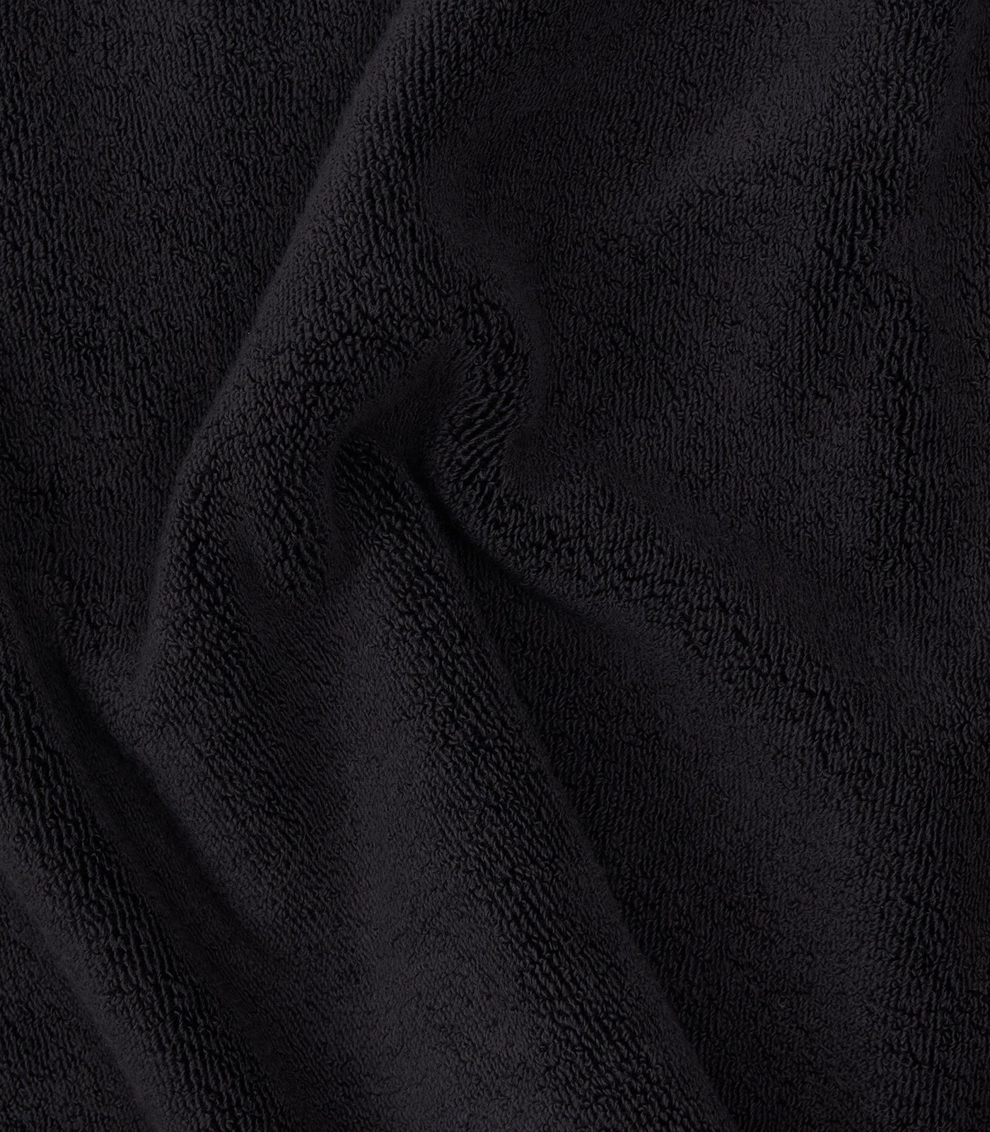 Close-up of black textured fabric
