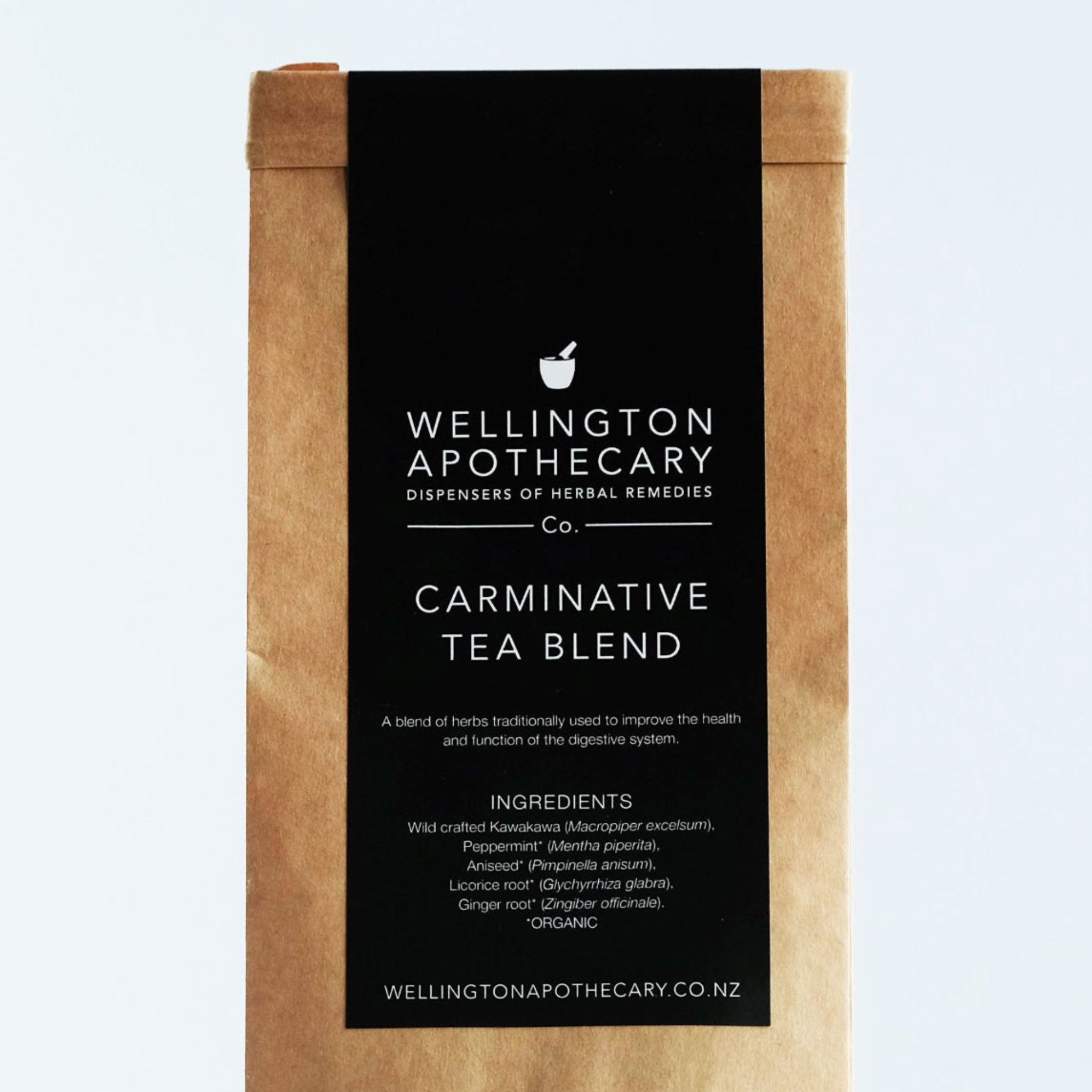 Tea blend packaging with &