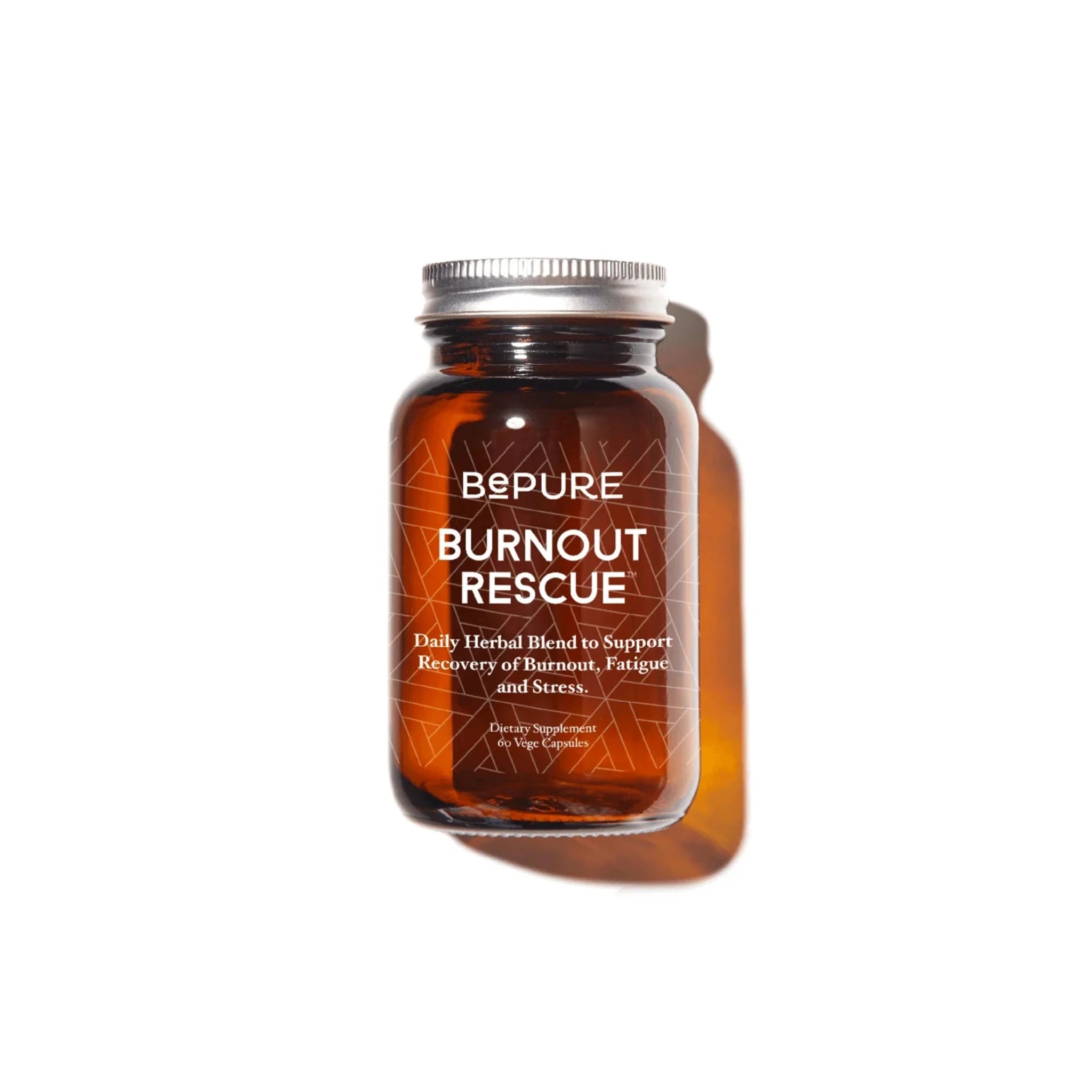 Brown bottle labeled &