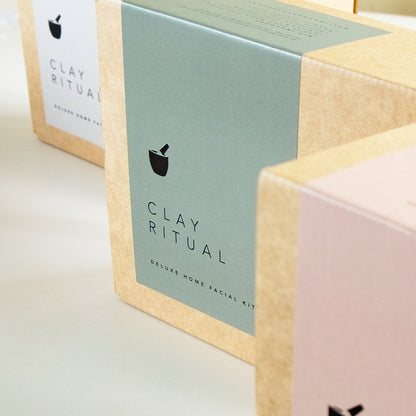 CLAY RITUAL - Deluxe Home Facial Kit | Pink