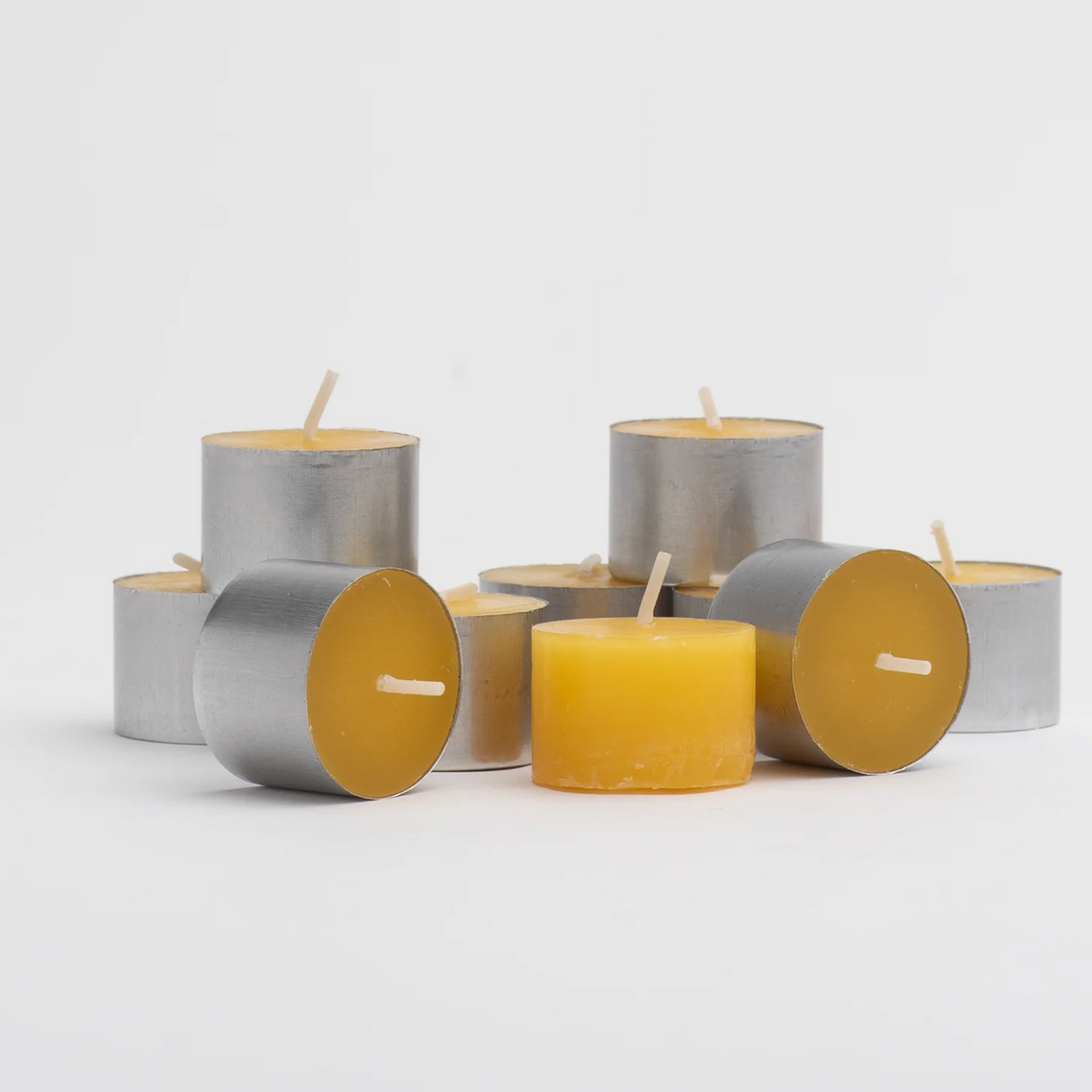 Beeswax Tealight Candles - 10 Pack