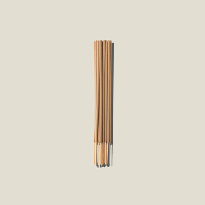 A bunch of incense sticks. 