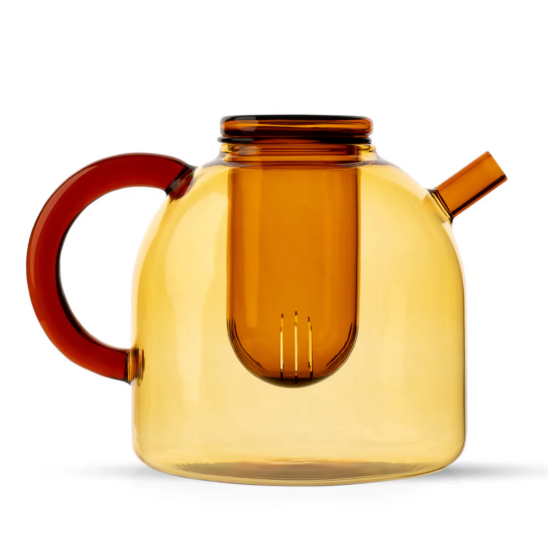 Tea Pot - Yellow/Amber