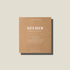 A brown card bath brew package containing a giant tea bag with Australian Native bath soak blend by Addition Studio. 