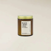 Candle jar labeled &