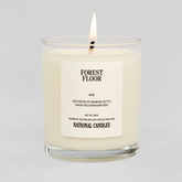 Candle labeled &