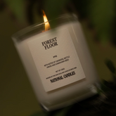 Candle labeled &