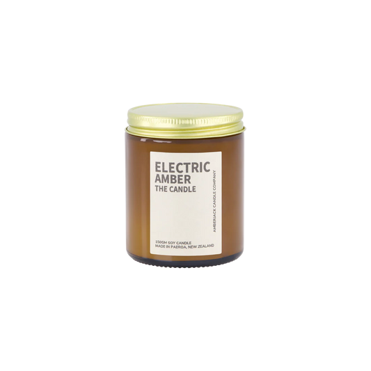 Electric Amber Candle