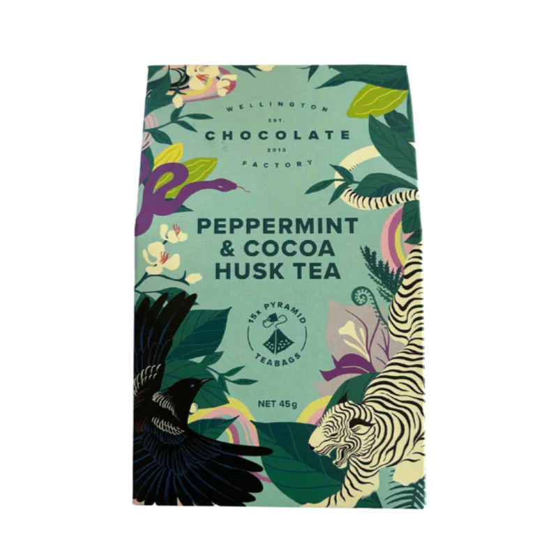 Peppermint + Cocoa Husk Tea