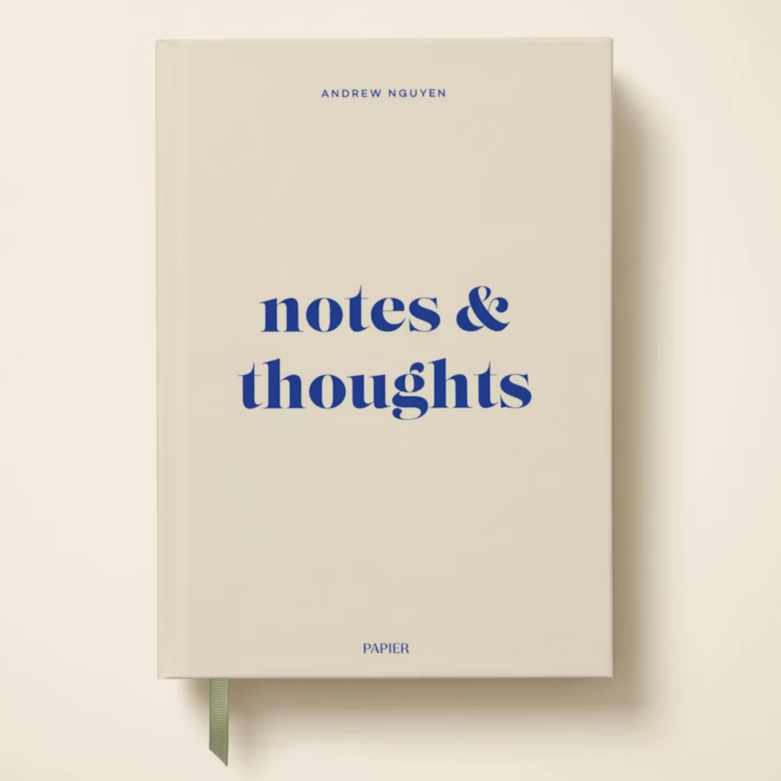Notes &amp; Thoughts Journal