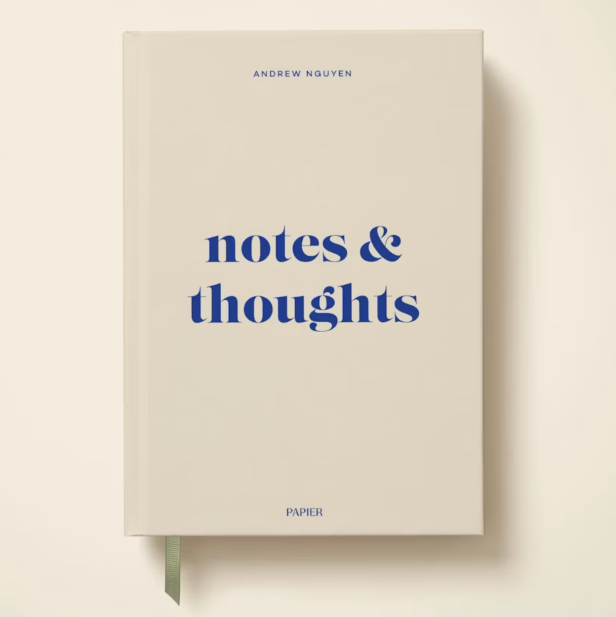 Notes &amp; Thoughts Journal