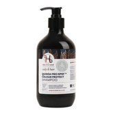 500mL brown bottle of Quinoa Shampoo by Holistic Hair.