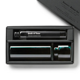 Incense sticks set in a black box with &