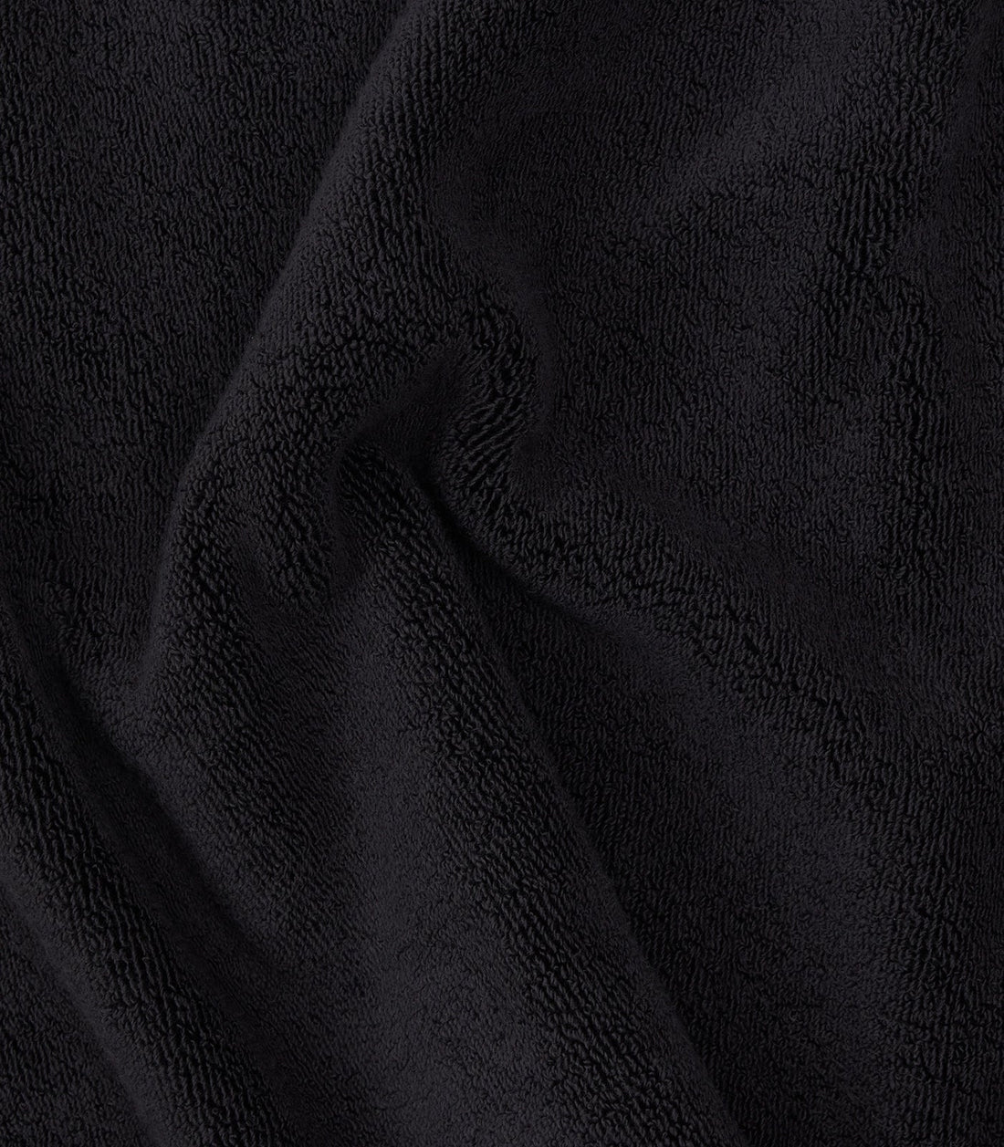 Close-up of black textured fabric
