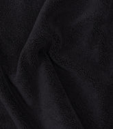 Close-up of black textured fabric
