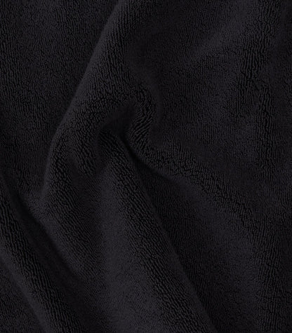 Close-up of black textured fabric