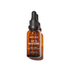 Amber glass bottle of &