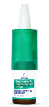 WELEDA Euphrasia 3x Soothing Eye Drops product page on a computer screen