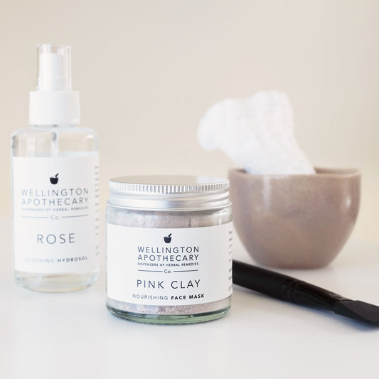 CLAY RITUAL - Deluxe Home Facial Kit | Pink