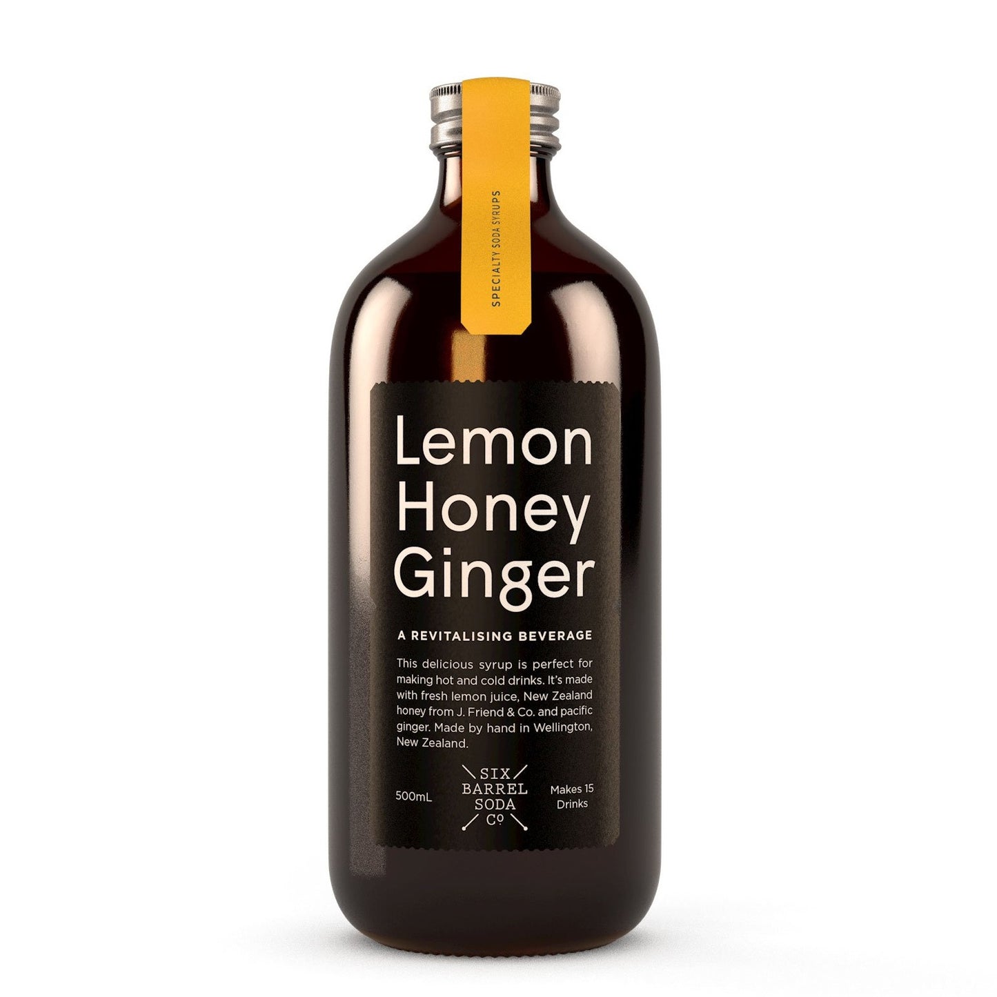 Lemon Honey Ginger Syrup